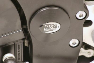 Zátka do rámu, dolní, levá Suzuki GSX-R1000 '07-, černá